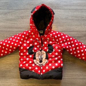 Disney Red Polka Dot Minnie Mouse Jacket